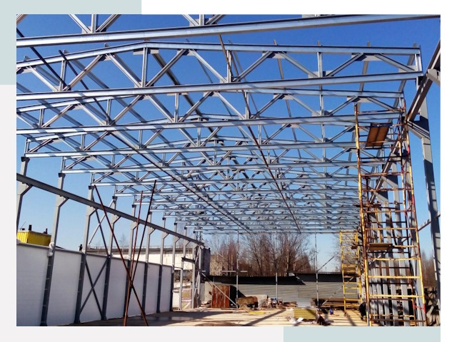 Строительство цехов в Мичуринск от 621 руб. под ключ