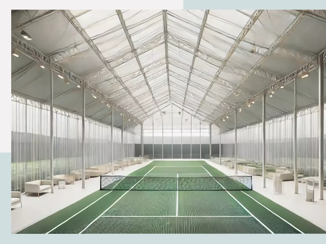 Строительство теннисных кортов в Мичуринске