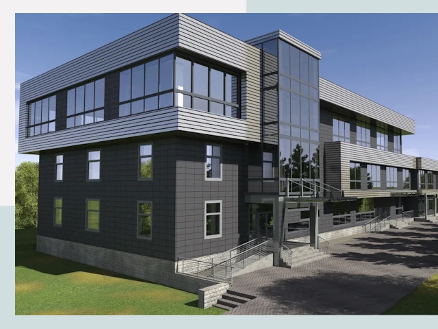 Административные здания в Мичуринске