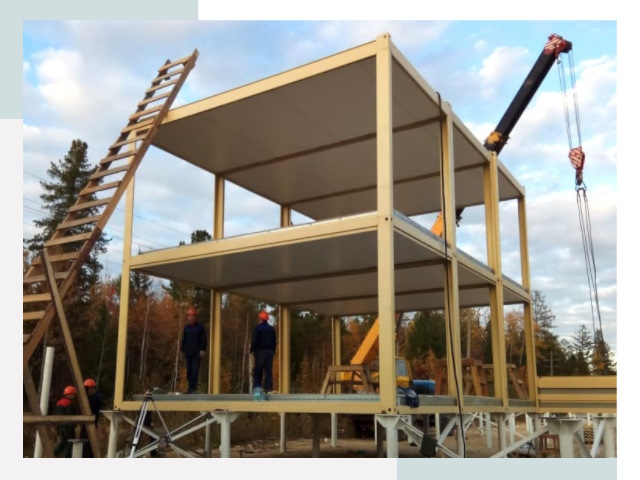 Строительство модульных здания Мичуринск