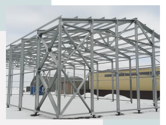 Каркасные ангары в Мичуринске