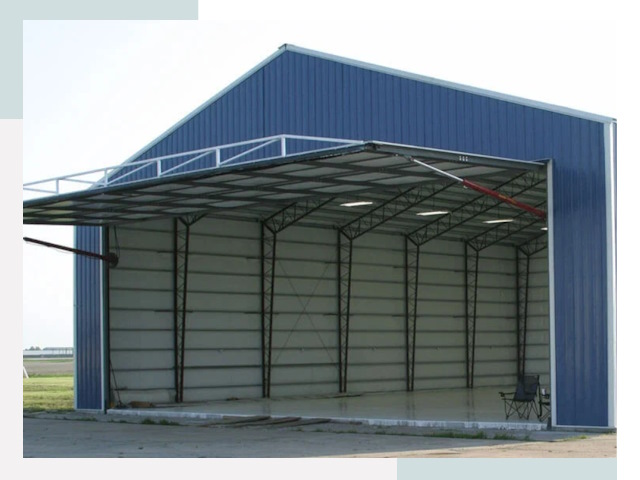 Прямо стенные ангары в Мичуринске