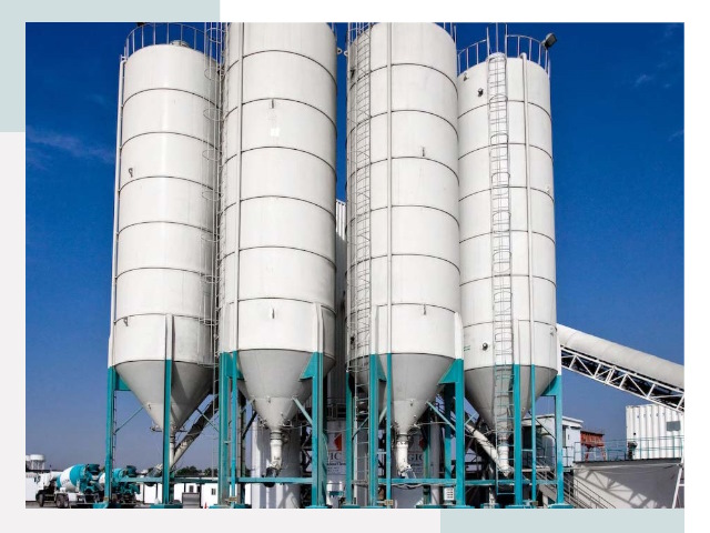 Строительство цементных силосов в Мичуринске