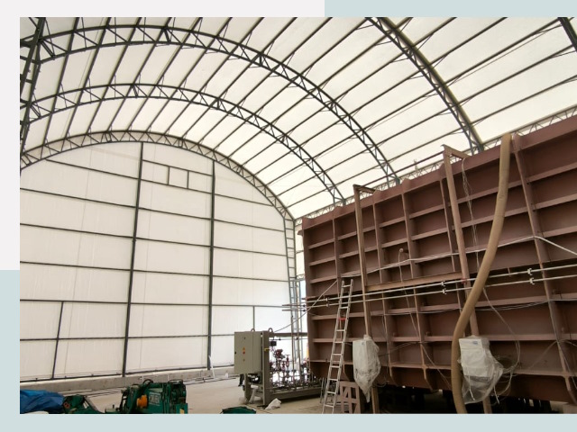 Оснащение ангаров в Мичуринске от 621 руб. - Надежно и быстро