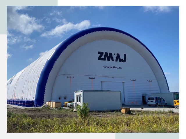 Брендирование ангаров в Мичуринске