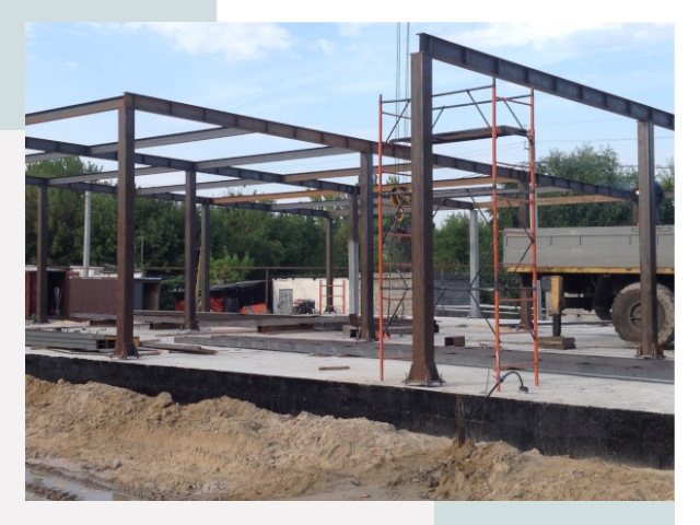 Фундамент для ангаров в Мичуринске