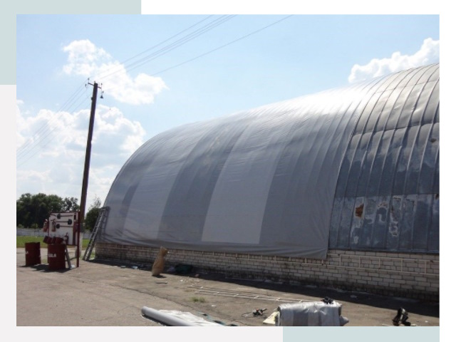 Ремонт ангаров в Мичуринске