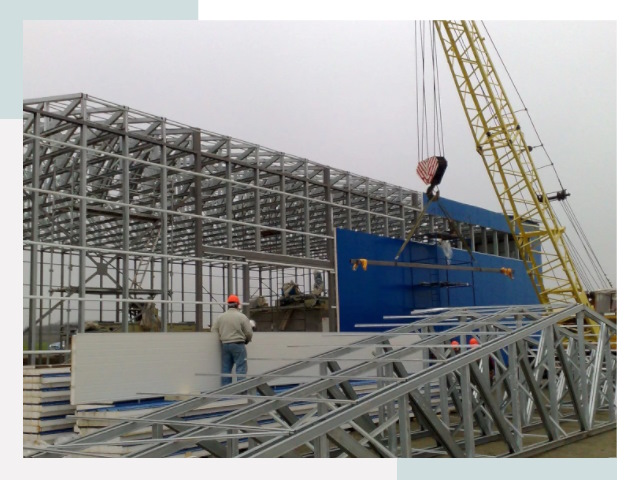 Монтаж ангаров в Мичуринске