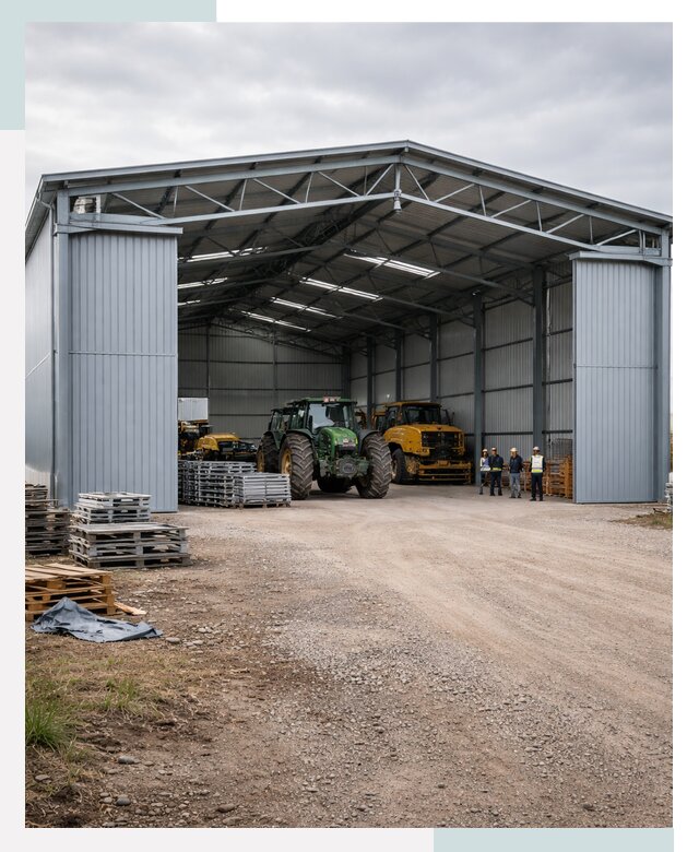 Ангары для сельхозтехники в Мичуринске от 20708 р. | СтальСтрой-Мчр