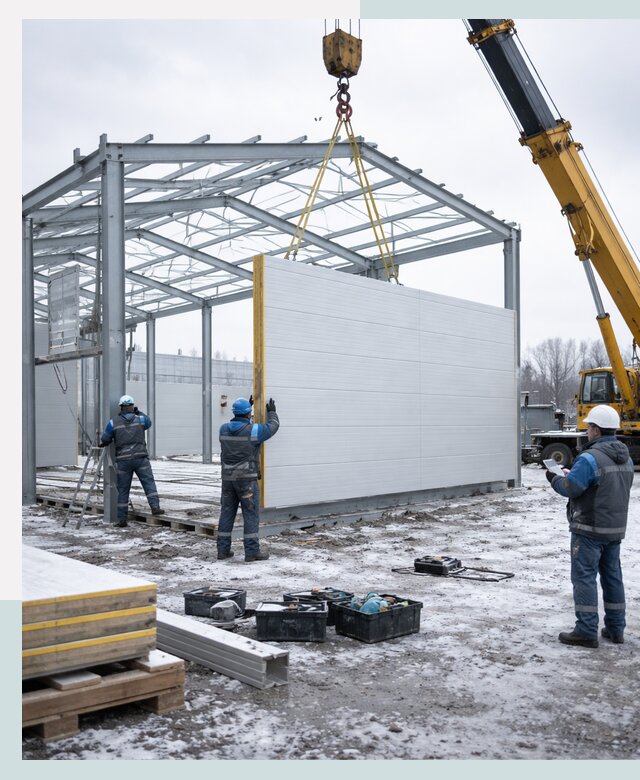 Строительство холодильных складов под ключ в Мичуринске