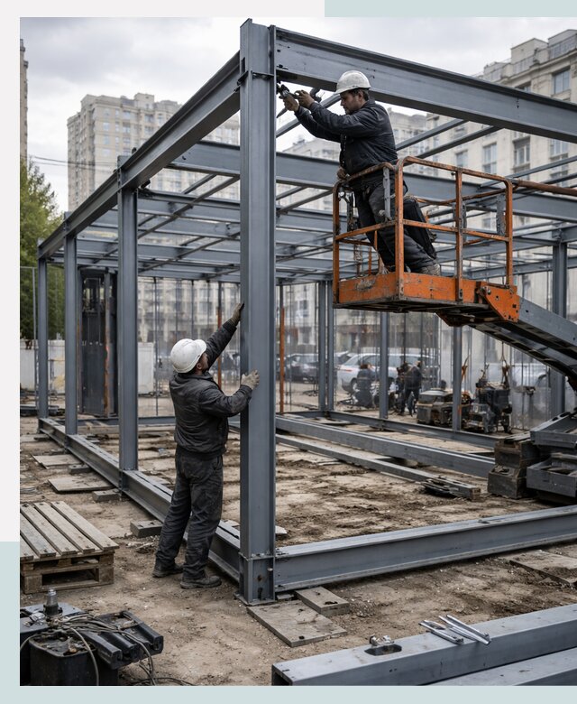 Строительство и монтаж торговых павильонов под ключ в Мичуринске