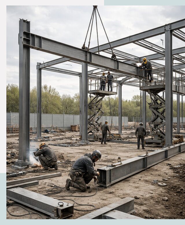 Строительство выставочных павильонов из металлоконструкций в Мичуринске