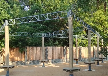 Терраса из металлоконструкций под ключ, проектирование, изготовление и монтаж от СтальСтрой-Мчр